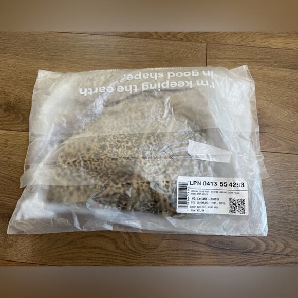 NWT Fabletics Oasis PureLuxe High-Waisted Legging Leopard Print Size 1X - Picture 12 of 12